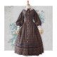 Surface Spell Poems Hidden In The Pleats Victorian Open Front One Piece(Limited Pre-Order/3 Colours/Full Payment Without Shipping)